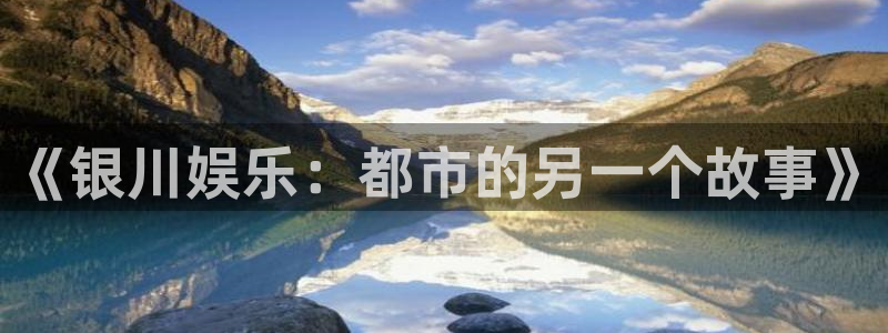 k8凯发2平台：《银川娱乐：都市的另一个故事》